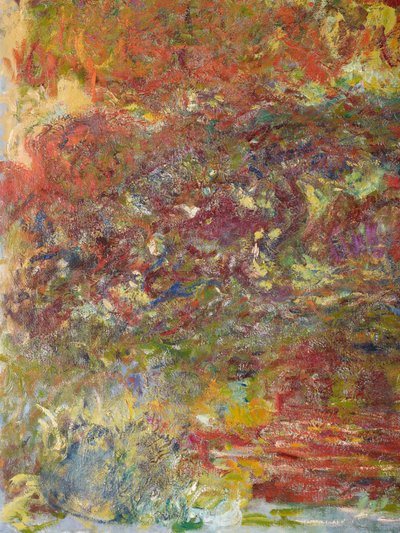 A ponte japonesa, 1918-24 detalhe de 181503 óleo sobre tela de Claude Monet